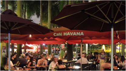 Manila Café Havana, back in the day at Greenbelt Mall